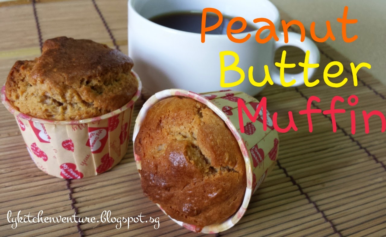 LY's Kitchen Ventures Peanut Butter Muffin